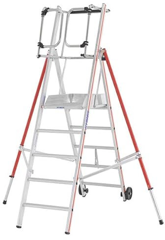 Escabeau Pro 7 marches de 3.63m de Hauteur de Travail maximale. - 848307