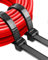 Bridas Plastico 600mm x 12,4mm 30 Piezas Negras Largas Brida Fuertes Grandes Industriales 113 kg de Resistencia a la Tracción para la para Exterior Nieve,Taller y Pérgola cable 60cm