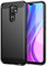 betterfon Hülle Kompatibel mit Xiaomi Redmi 9 | Handyhülle für Redmi 9 | Carbon Handy Tasche | Schwarz