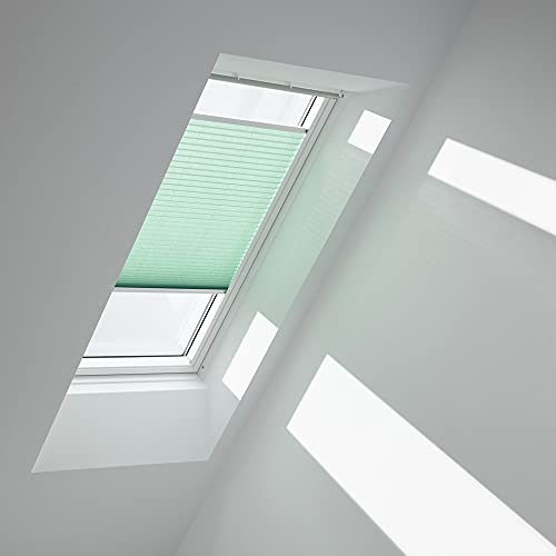 VELUX Original Plissee (FHL), Weisse Seitenschienen, SK08, Mint/FHL SK08 1281SWL