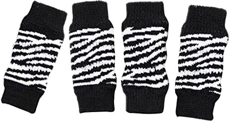 MagiDeal Cat Kitten Leg Hock Bandage Dog Socks Dog Leg Protectors Cat Puppy Leg Sleeve Leg Warmers Protection Cover Suitable for Small Medium Cats Dogs Kitten Puppy, Black S
