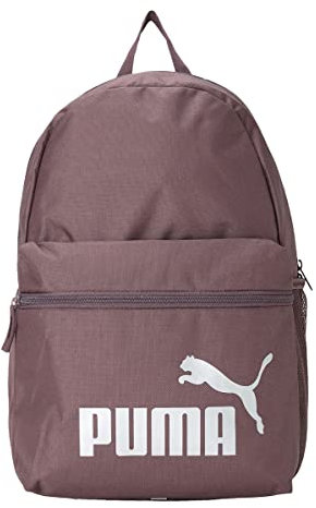 PUMA Unisex-Erwachsene Phase Backpack Rucksack, Dusty Plum-Metallic-Logo, Einheitsgröße