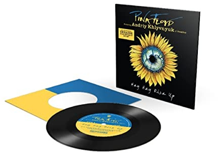 Pink Floyd Neue Single Vinyl 2022 (feat. Andriy Khlyvnyuk of Boombox), Hey Hey Rise Up, Slawa Ukraini! Слава ЗСУ!