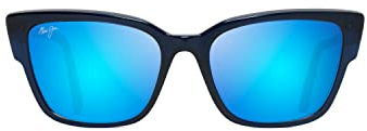 Maui Jim Unisex Sunglasses, blue hawaii kou navy blue, Unica