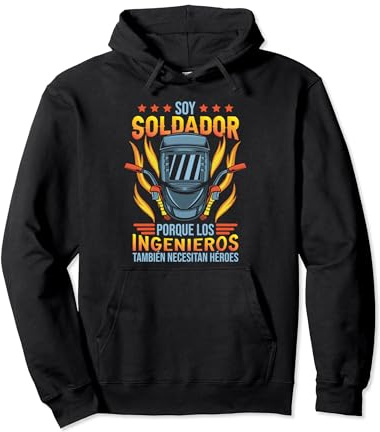 Soy Soldador Sudadera con Capucha