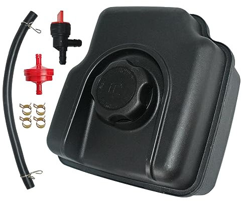 799863 Gas-Kraftstofftank passend für Briggs & Stratton 694260 698110 695736 695728 697779 699885 kompatibel mit B&S Gebläse Schneefräse Mover Motor 121003 121012 110402 11041 2 110432 110492 mit