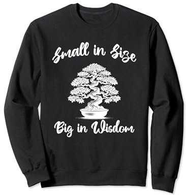 Bonsai Giapponese Albero Vita Zen Garden Design Giappone Estetica Felpa