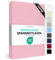 JACOBSON Spannbettlaken Topper 180x200-200x200, Premium Mikrofaser Spannbetttuch 160g/m², Bettlaken (Topper 180x200cm - 200x200cm, Rosa)