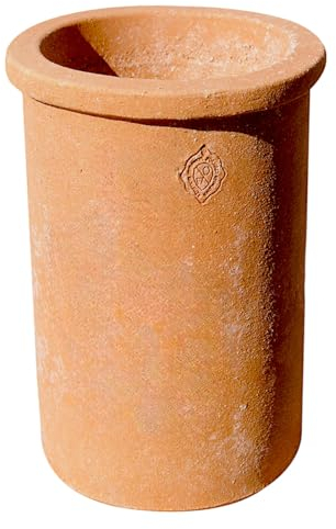 CBAM Porte-bouteille décoratif en terre cuite italienne Home Decor Glacette Design Ø10 cm