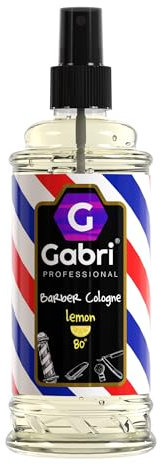 Gabri Lemon Cologne 400ml, Eau De Cologne, Turkish Lemon Scent, Barber Fragrance Spray, Mens Grooming, Traditional Turkish After Shave