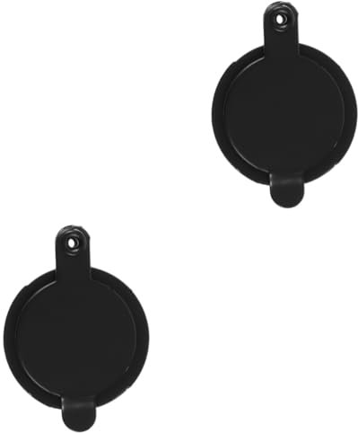 OSALADI 2pcs Peephole Cover Black Black Out Door Viewer Privacy Cover for Front Door