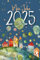 Wochenkalender 2025: Liebevoll illustrierter Wochenkalender für 2025 mit viel Platz für Notizen