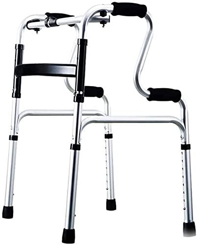 OLSKFUH Rollator, Gehgestell, Standard-Gehhilfe, Rollator, Gehhilfe Für Senioren, Gehhilfe Für Treppen, Leicht, Aluminium, Verstellbar, Mobilität, Gehhilfe, Sehnsucht Nach Komfort, Jahrestag (A)