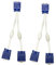 Tofficu 2 Piezas Adaptador Divisor Vga Cable de Video Splitter para Duplicación de Pantalla Conector Macho Doble Hembra Compatible con Pc y Transmisión Estable