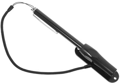 ANDRESLAD High Sensitivity Fine Point Stylus Pen for Touch Screens with Pen Holder Comfortable Grip Capacitive Stylus for Laptop Tablet Drawing Writing Fiber Conductive Tip for Precise Input