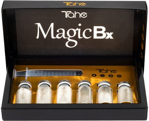 Tahe Magic Bx Rellenador Capilar Brillo, Textura y Tratamiento para Todo Tipo de Cabellos, 6x10 ml
