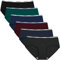 INNERSY Unterhosen Damen Baumwolle Slips Mehrpack Hipster Unterwäsche Set 6er Pack (M, Dunkle)