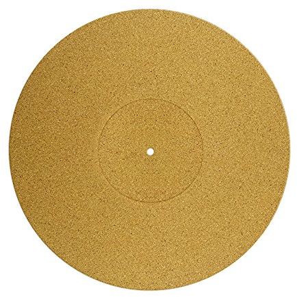 Plattentellerauflage Matte aus Kork/Cork Nature Slipmat/Kork-Plattentellerauflage …