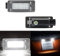 OZ-LAMPE LED Kennzeichenbeleuchtung für Nissa-n Serena c27 2016 2017 2018 2019, Kennzeichen mit CANBus, Nummernschildbeleuchtung 2 Stücke 18 * 2835 SMD