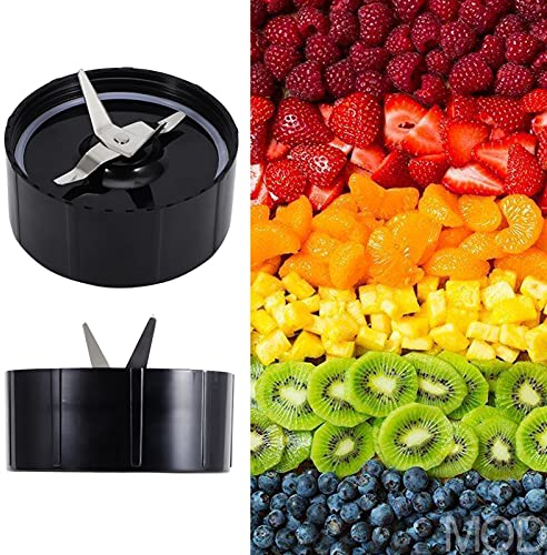 2Pcs Cross Blade Replacement Parts, Cross Blade for Magic Bullet Blender, Juicer and Mixer(Model MB1001 250W)