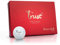 Trust Golfbälle Bison Soft (12er Pack, Weiß) - Weiches Urethan für mehr Präzision, Kontrolle & Weite bei Schwunggeschwindigkeiten unter 152 km/h | Ideal für Mid-Handicapper