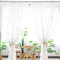 LEMCC Tende trasparenti in pizzo bianco, 2 pannelli, 1,5 x 2,5 m, romantiche rose floreali in pizzo, tende a pannello vintage velate per cucina, camera da letto, soggiorno