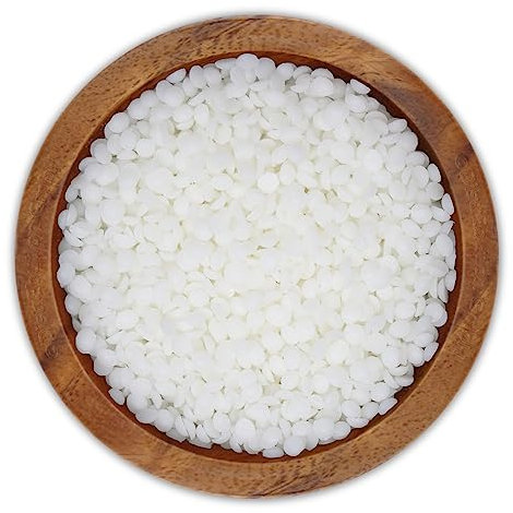 DistrEbution Rapswachs 5 kg Kerzenwachs Pastillen Cremefarbendes Wachs Kerzen selber Machen