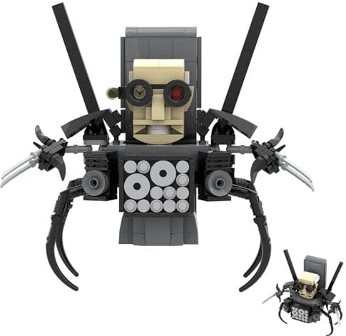 GUUIESMU Building Blocks Titan Speaker Man Toy, Upgraded TV Man, Gifts for Boys and Girls