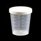 Misurino per farmaci con coperchio Vecchia tazza trasparente multiuso in plastica Becher Man Misura Medicine Dispensing