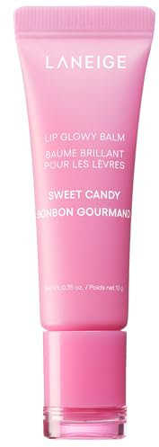 LANEIGE Lip Glowy Balm Sweet Candy: Hydrate, Glossy, Lightweight, Moisturize & Tint with Shea Butter