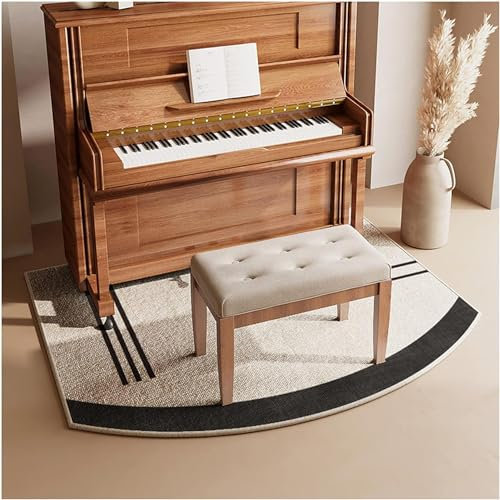 E-ALLDIR Schallschutz Teppich Rugs für Klavier Piano Schalldicht Teppich Bodenschutzmatte Schallschutzmatte Anti Vibration Teppich Matte