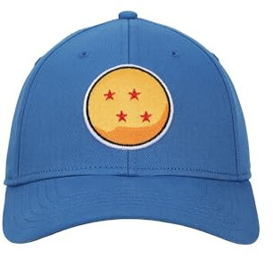 Dragon Ball Z Embroidered Dragon Ball Adjustable Cap, Dbz bestickt, Einheitsgr��e