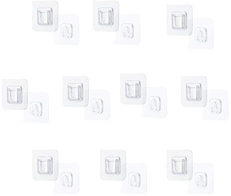 AKTOUR Developer Stickers for Laptop Wall Storage Tools Adhesive Wall Hooks Kitchen Bathroom Products Friends Vinyl Sticker (Clear, One Size)