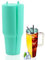 Beowanzk Insulated Cup Divider Liner, Liner Compartment, Drink Separator, Carry Handle Fastening and Straw Hole, Compatible with 40oz Mugs and Stanley (Sky Blue)