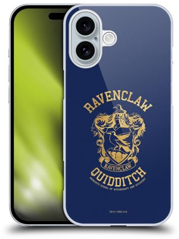 Head Case Designs Officially Licensed Harry Potter Ravenclaw Quidditch Deathly Hallows X Hard Back Case Compatible With Apple iPhone 16