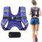 BAGAIL Gewichtsweste für Krafttraining, Brustumfang einstellbar, praktische Tasche, Gewichtswesten aus Eisensand, ideal für Fitnessstudio-Workouts, Yoga-Training und Aerobic-Übungen
