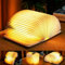TRUMPETS Buch lampe LED, Faltbare Buch Licht 2500mAh Aufladbare USB-C, Nachtlicht Nachttischlampe Nachtlicht für Freundin, Kinder, Geschenk, Home Decor (12cm | Warmweiß | 2025)