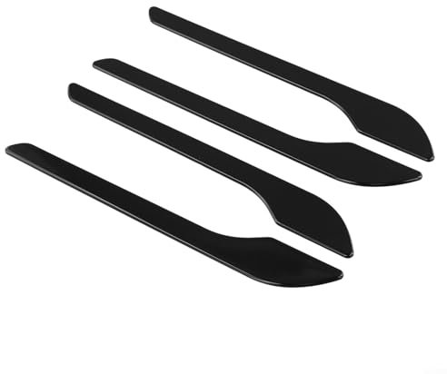 For TESLA Model 3 & Y Glossy Black Door Handle Covers Protect Against Scratches with Style