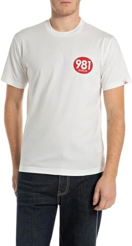 Replay Herren T-Shirt Kurzarm aus Baumwolle