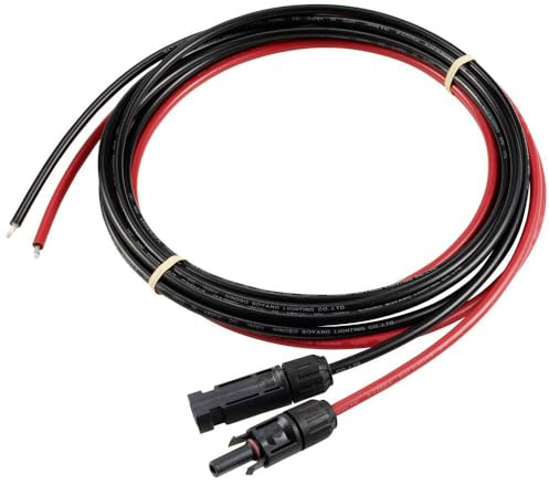 Sygonix SY-6408056 Solarstecker auf offenes Ende Solar-Kabel 4 mm² Kabellänge 5 m