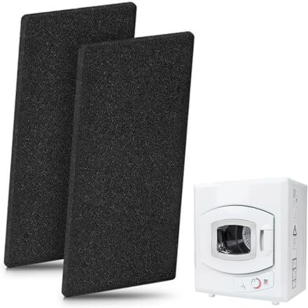 RAXLUPO 2 Pezzi Filtro Asciugatrice filtro asciugatrice whirlpool Filtro Compatibile per con Bauknecht Privileg Whirlpool HX 481010354757 Unità Filtro di Ricambio Asciugatrice, 225x107x8mm