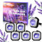 LA BELLEFÉE Auto Duft, Auto Lufterfrischer, Auto Lufterfrischer Clips, Autoduft, Bekämpft Gerüche im Auto, Autoparfüm, 6 x 4 ml, Lavendel Duft Lufterfrischer