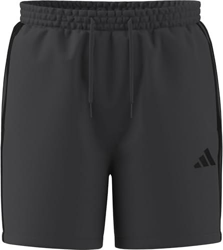 adidas Herren Essential Three Stripes Chelsea Base Short Shorts, Grey six/Black, 3XL