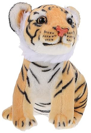 Sosoport 1Pezzi Decorativa Gialla Animale Peluche per Decorazioni Stanze e Feste e Design Realistico Accessorio