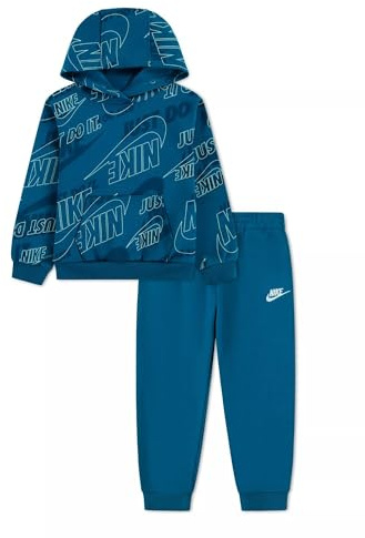 Nike Tuta da Bambini con Cappuccio Weight Light Blu