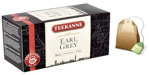 Pompadour | Tè Nero Earl Grey | Tè Nero Aroma Bergamotto Profumo Delicato Fresco Avvolgente - 20 Filtri (33 Gr)