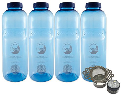 Acala Trinkflaschen Grosses Flaschen Set Grip 0,75 Liter professionell