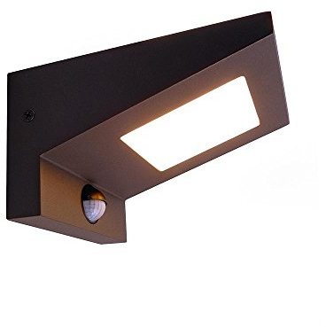 Deko-Light LED Wandleuchte Ireatta Außenleuchte, 220-240V AC/50-60Hz, 6W, IP54, 3000K, anthrazit EEK: A