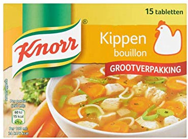 Spezie di brodo di pollo | Knorr | Brodo di pollo 15 x 10 g | Peso totale 150 grammi