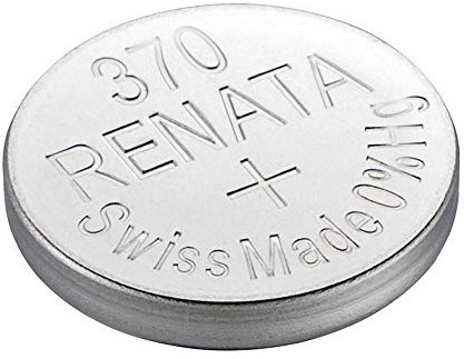 1 x Renata 370 Watch Battery 1.55v SR920W - Official Renata Watch Batteries